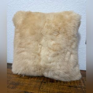 Natural Australian Genuine Sheepskin Pillow brand new